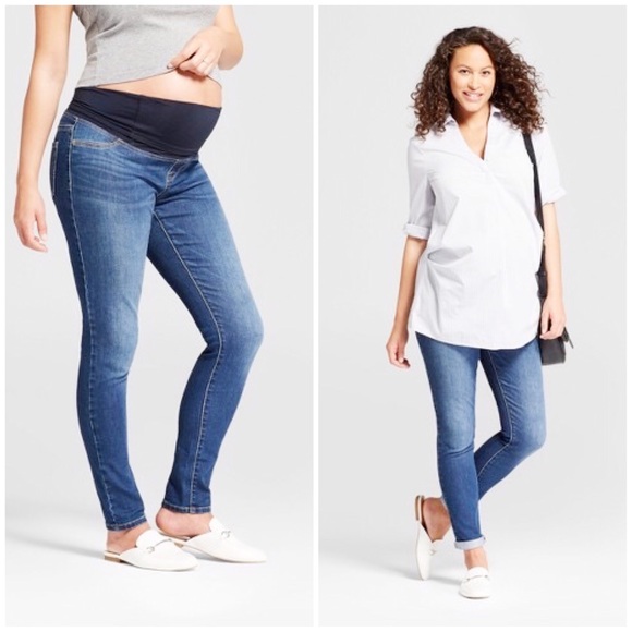 Isabel Maternity by Ingrid & Isabel Denim - Isabel Maternity by Ingrid & Isabel Jeggings sz 4